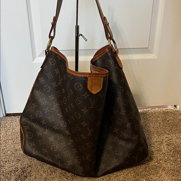 3172 Louis Vuitton Dark Brown Monogram Tote - Picture 1 of 9